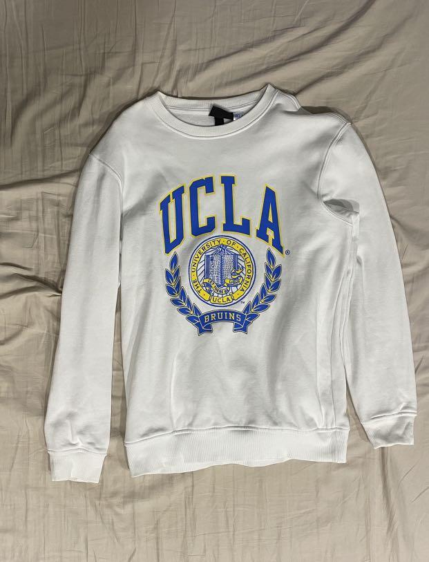 H&M UCLA sweatshirt, #ucla #UCLA #sweatshirt #white