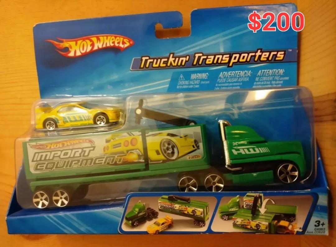 Hot wheels sales truckin transporters
