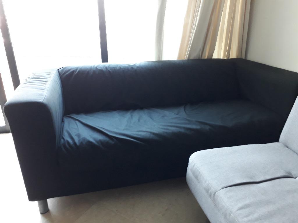 Ikea Two Seater Sofa Good, sturdy condition, Furniture & Home Living, Furniture, Sofas on