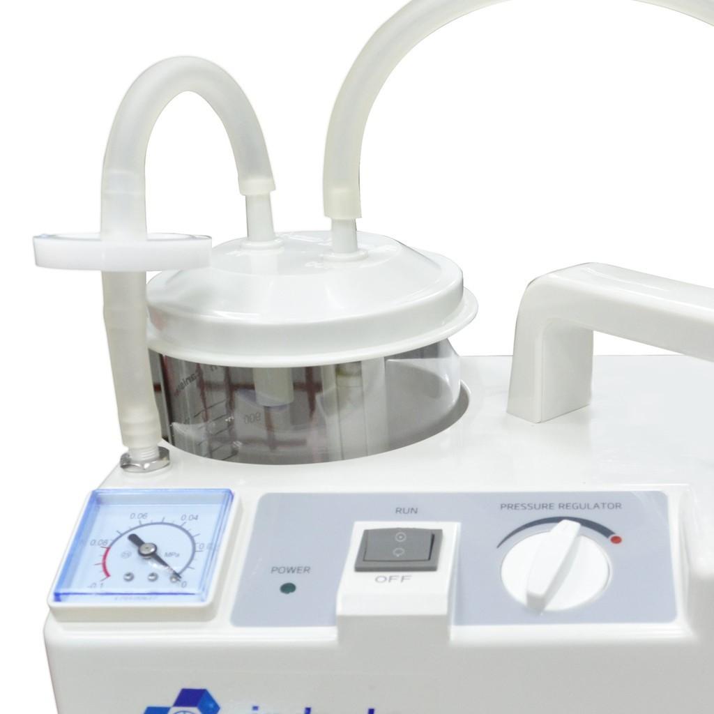 Indoplas Suction Machine (Category: Medical Supplies & Tools) located in Bulacan. Submitted by summerblythescloset (Listing ID 1160279998, Image 2). Description: Indoplas Suction Machine - no issues. Used twice lang. - with free suction catheter na - original price nya ay 4k Portable Phlegm Suction Unit can be used for suctioning sputum and other thick secretions in hospitals, and may also be used for fist aid in the household. The machine adopts