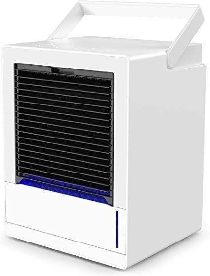 infray Portable Air Cooler, 5000mAh USB Rechargeable Personal Air ...