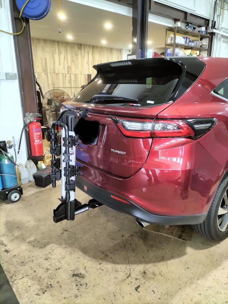 inno aero light hitch mount rack