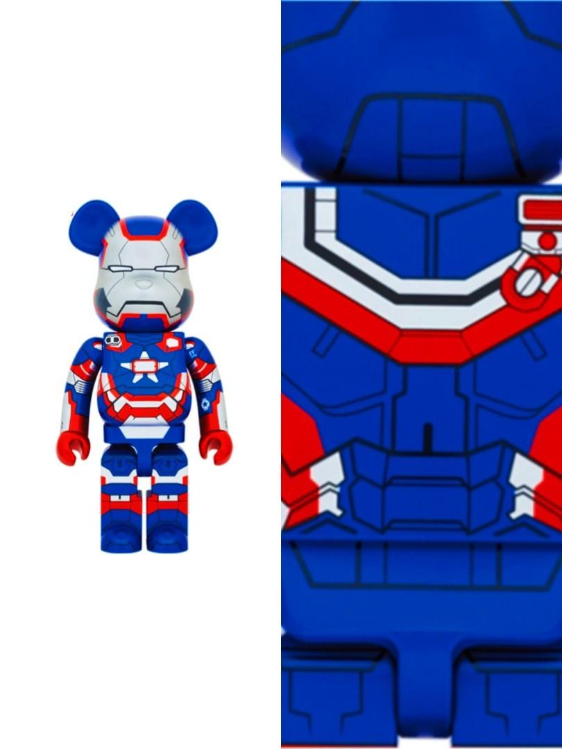 Iron Patriot 1000% Bearbrick