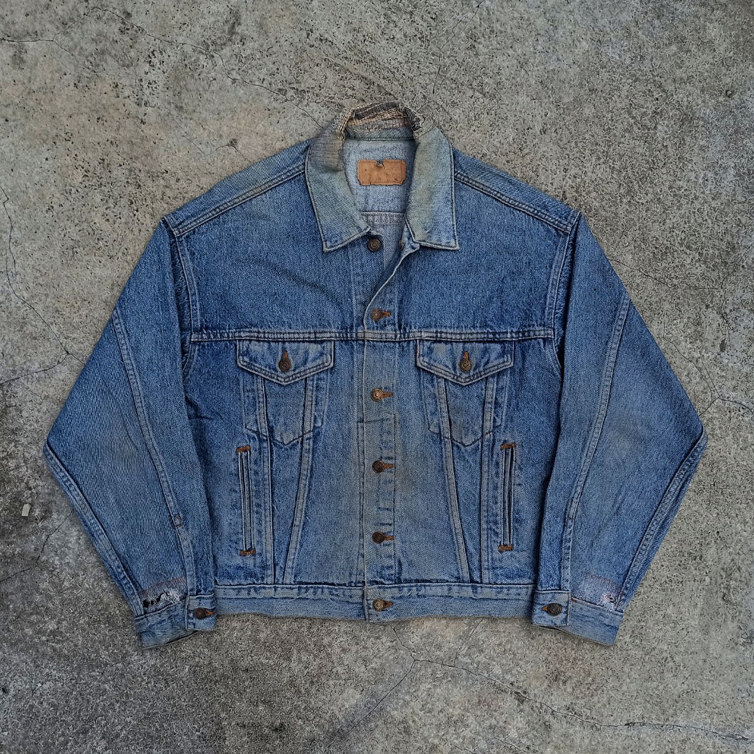 Jaket Levis jacket big size, Fesyen 