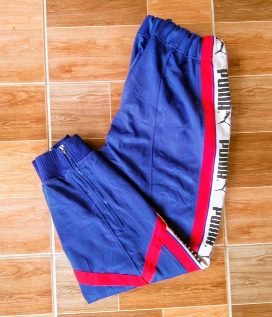 Jogger Puma, Fesyen Pria, Pakaian 