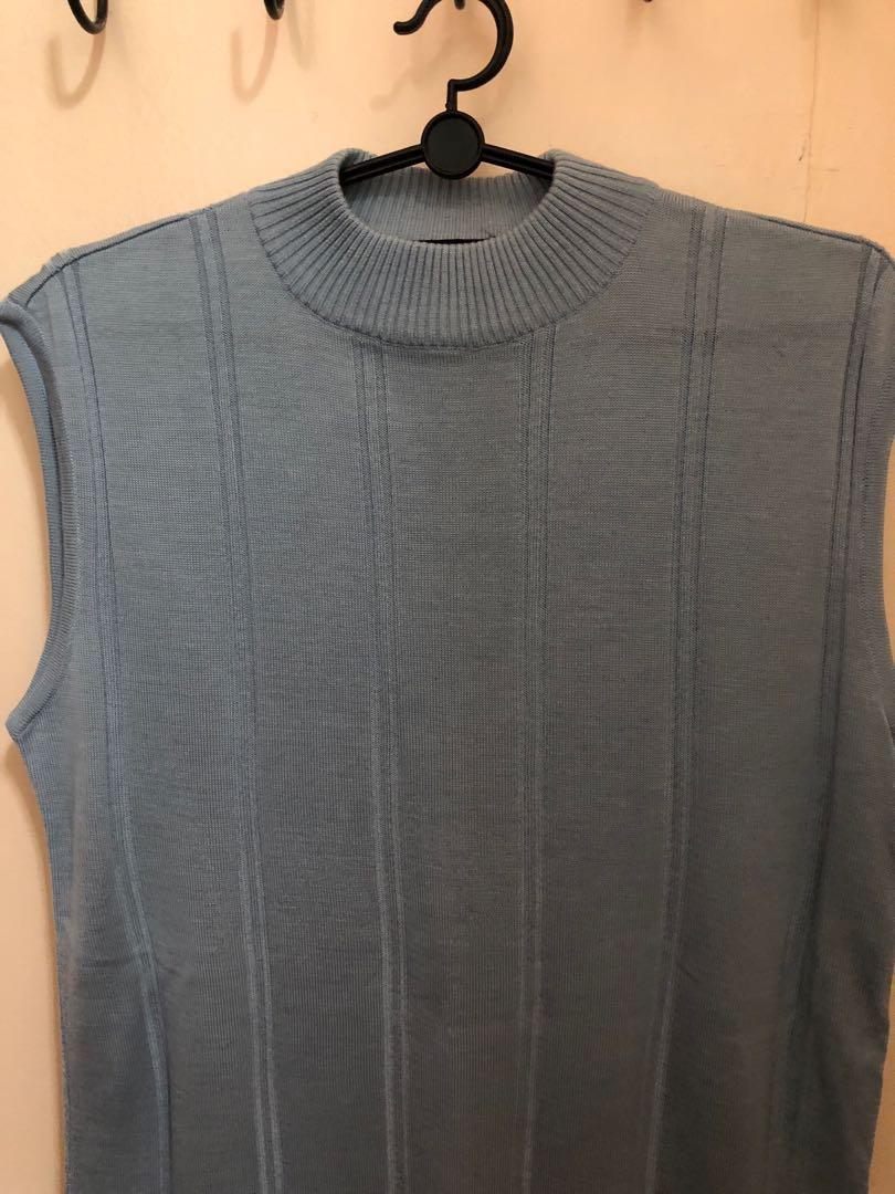 Blue Knitted Top Skirt Coordinates (Category: Sets or Coordinates) located in Manila. Submitted by curatedbyelvynna (Listing ID 1160161593, Image 2). Description: Bought in Japan Last price posted 💯 .