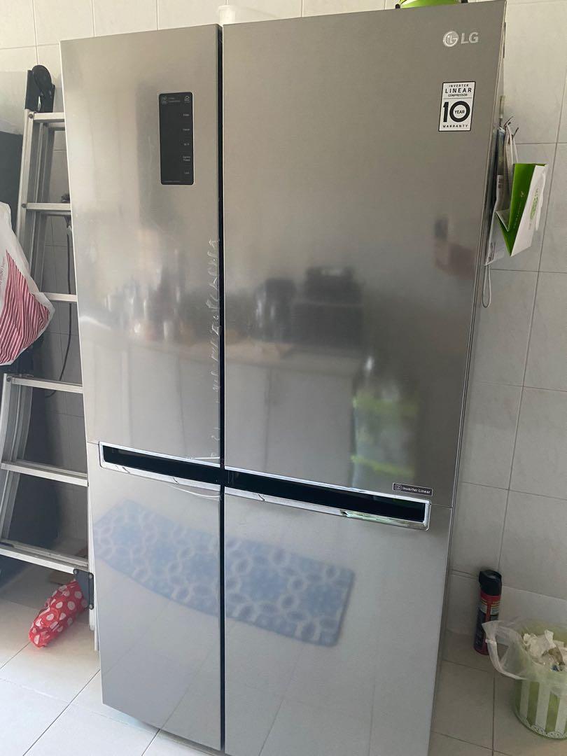 LG 626L fridge and freezer, TV & Home Appliances, Kitchen Appliances
