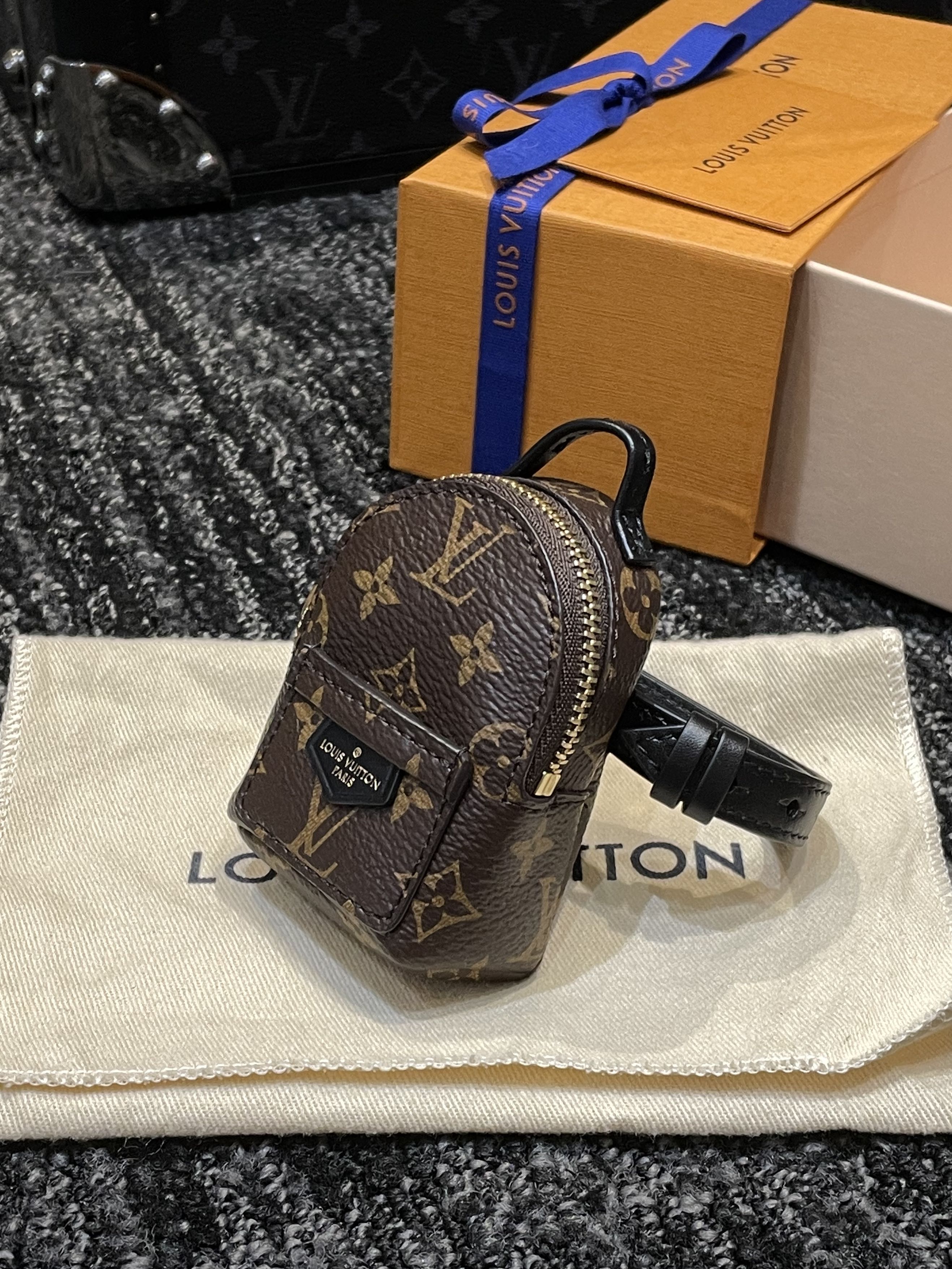 Louis vuitton top mini backpack bracelet