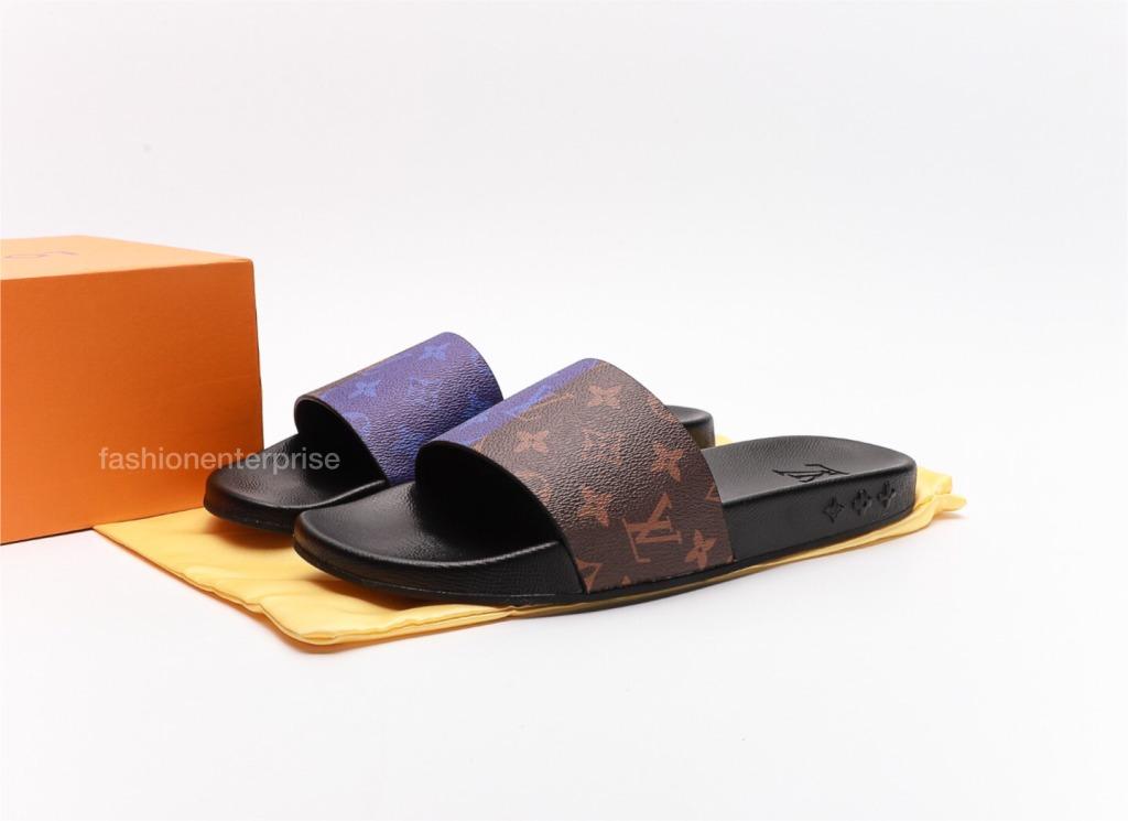 Louis Vuitton LV Waterfront Mule Slide Sandals Men s Fashion