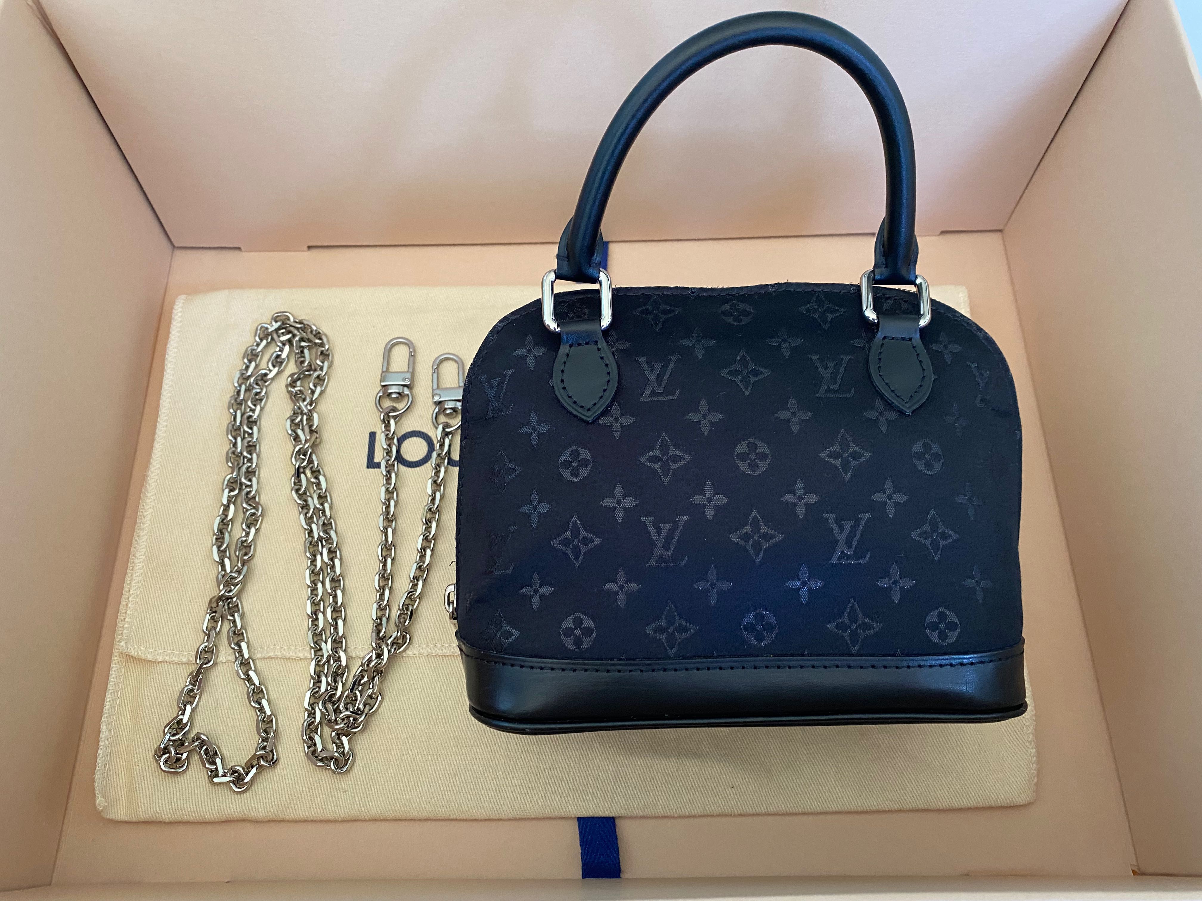 Louis Vuitton Vintage Monogram Mini Lin Nano Alma - Black Mini Bags,  Handbags - LOU796066