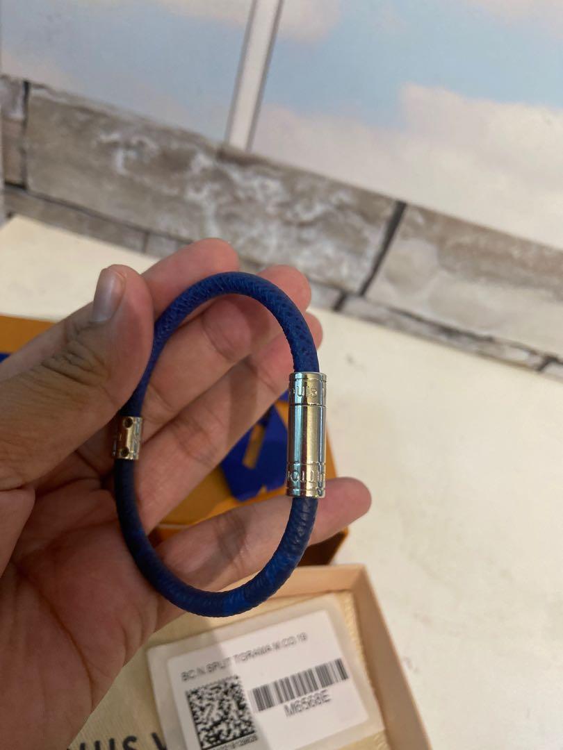 Keep it bracelet Louis Vuitton Navy in Steel  24159106