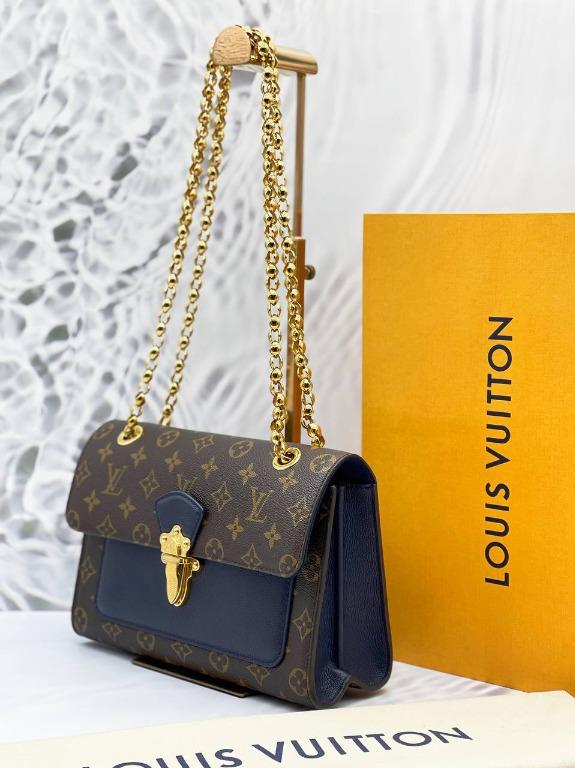 Louis Vuitton Victoire Handbag Monogram Canvas and Leather