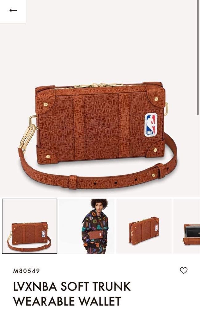 Pre-Owned LV x NBA Soft Trunk Wallet 171876/235