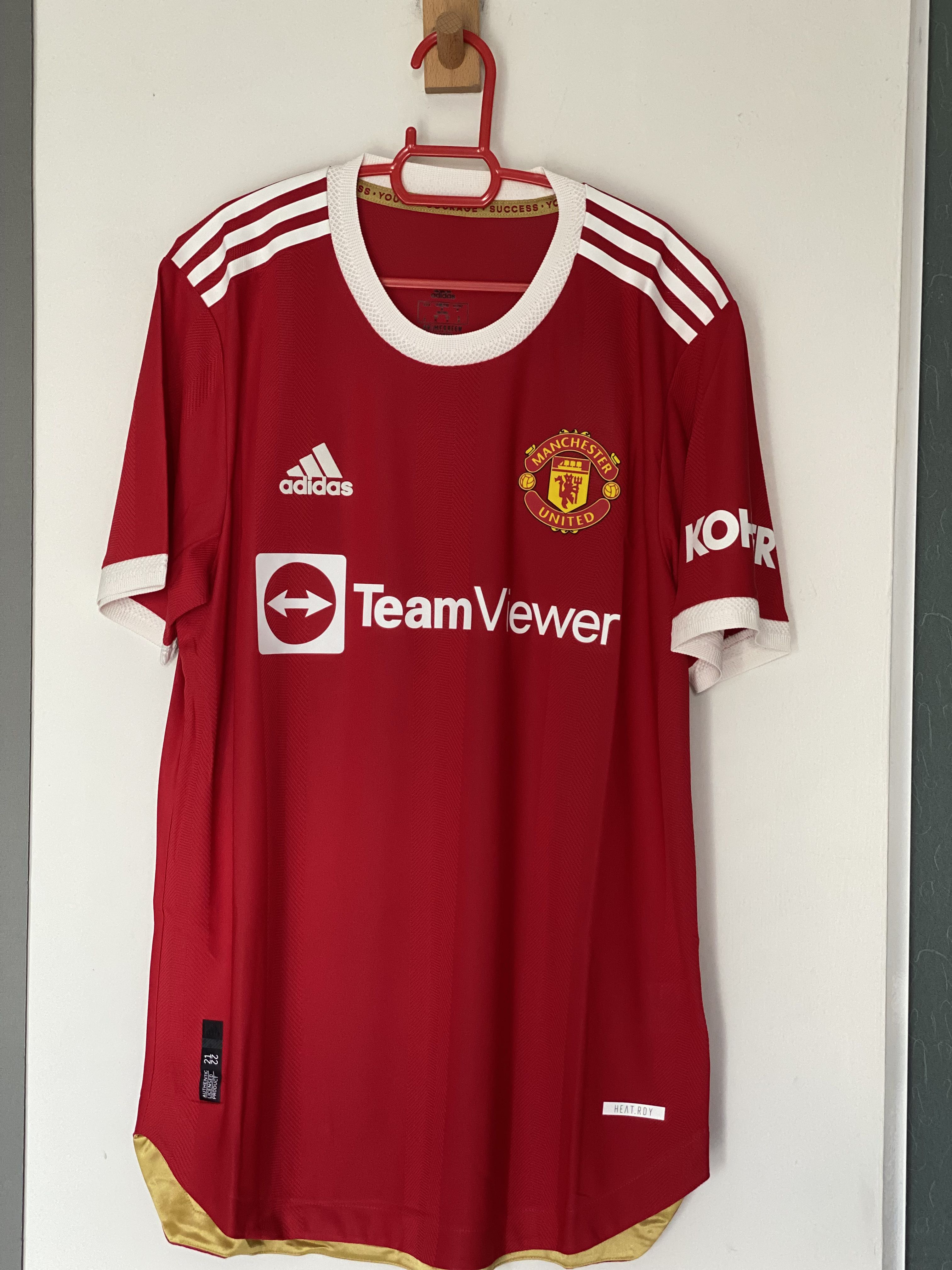 MANCHESTER UNITED 21 22 HOME AUTHENTIC JERSEY Men s Fashion