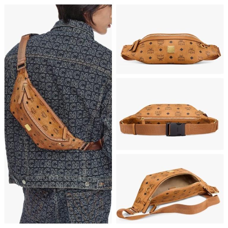Mcm visetos sales belt bag