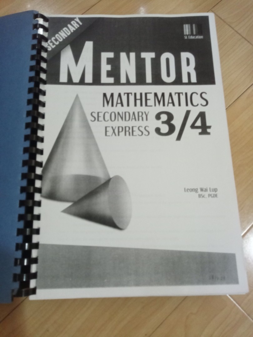 Mentor Mathematics secondary express 3/4, Hobbies & Toys, Books ...