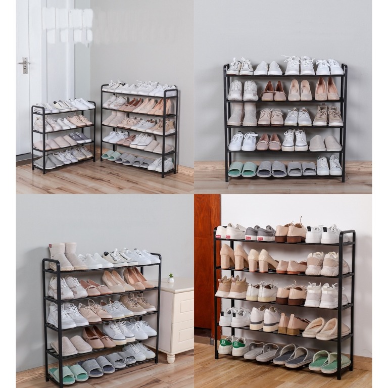 Metal Shoe Rack/ Minimalist Design Shoe Rack/ BTO Choice/ High-Density ...