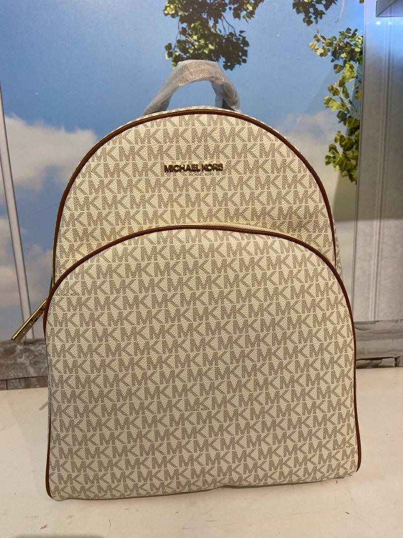 Michael kors discount abbey vanilla backpack