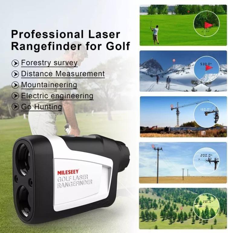 Mileseey Golf Rangefinder With Slope Switch PF210 PLUS Golf Range