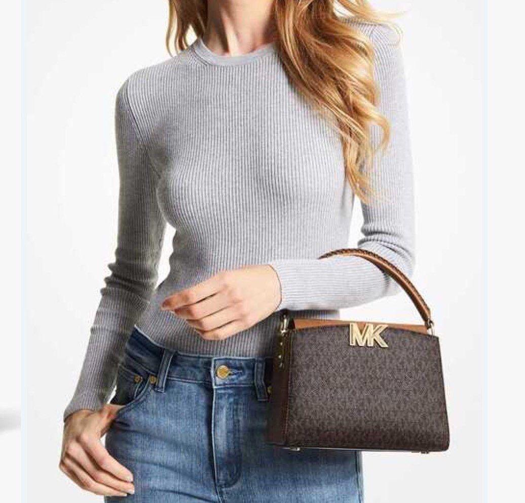 MK Karlie small crossbody Bag, Luxury, Bags & Wallets on Carousell