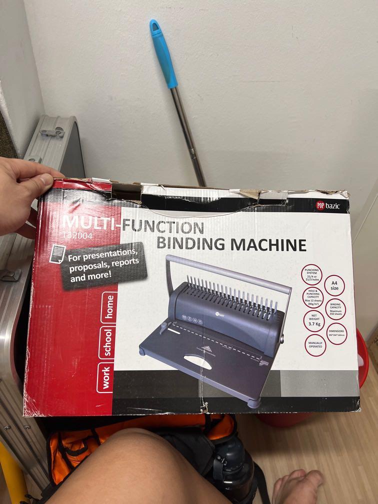 Multi function binding machine, Hobbies & Toys, Stationery & Craft, Craft Supplies & Tools on