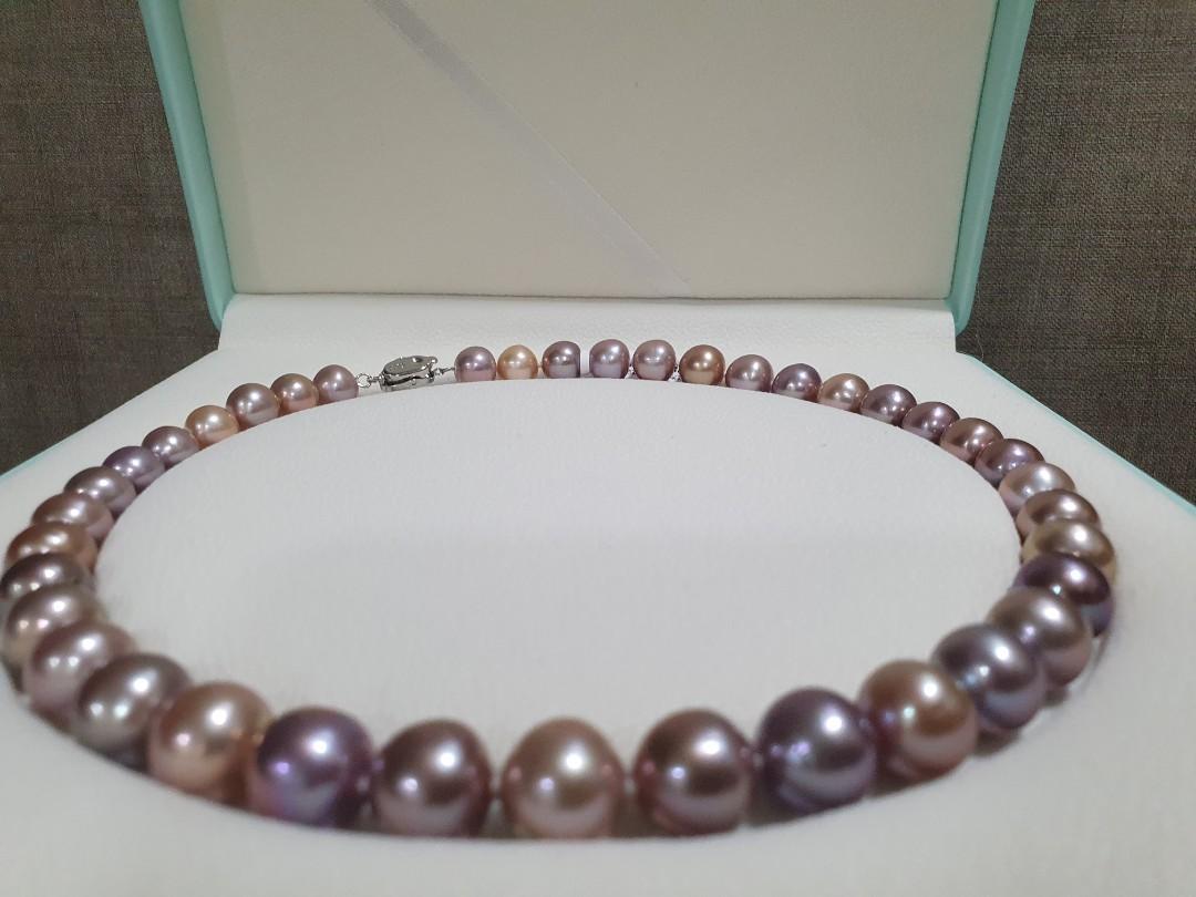 Freshwater pearl discount necklace ebay