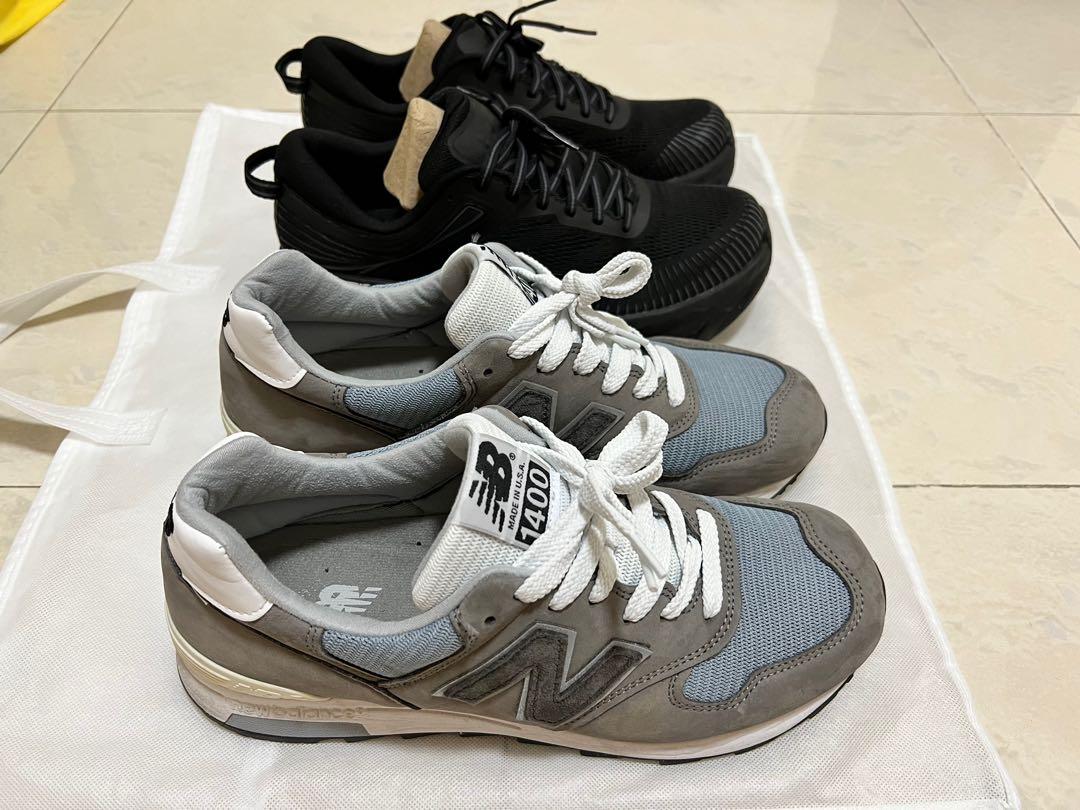 New Balance M1400WA Hoka One One Bondi 7 Black, 男裝, 鞋, 波鞋 Carousell