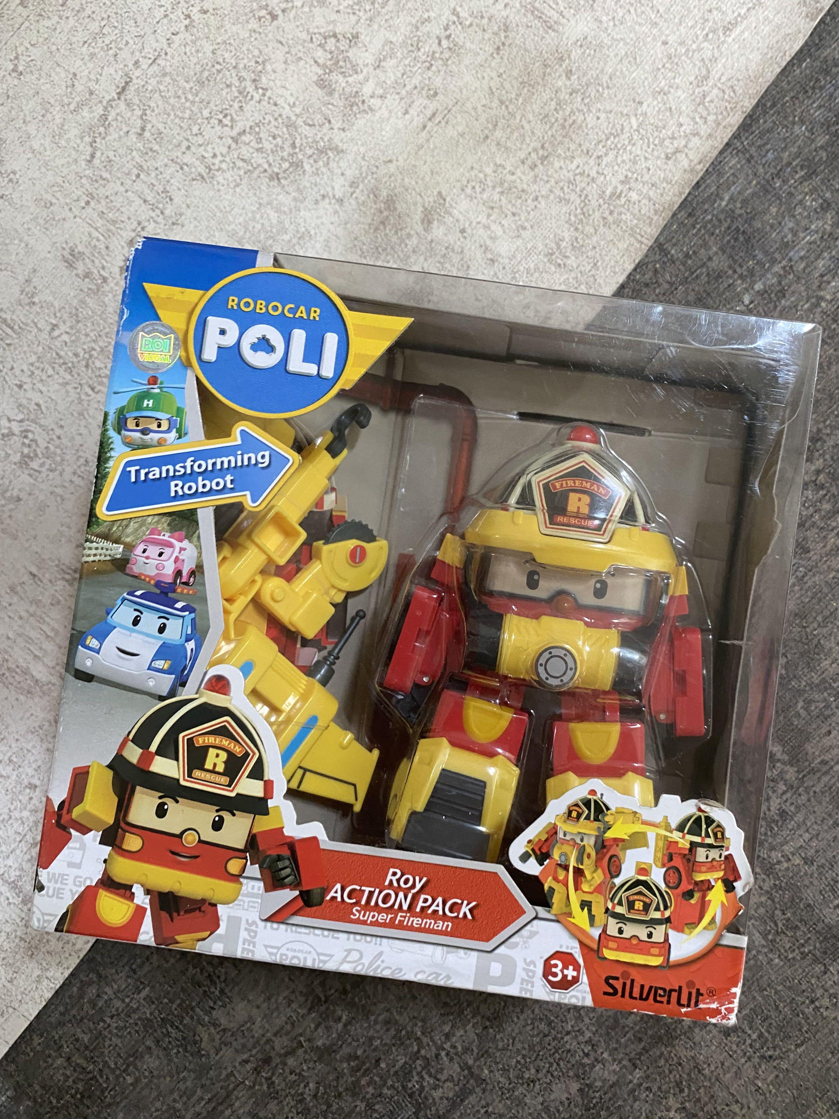 [New] Robocar Poli Roy original, Toys & Collectibles, Mainan di Carousell