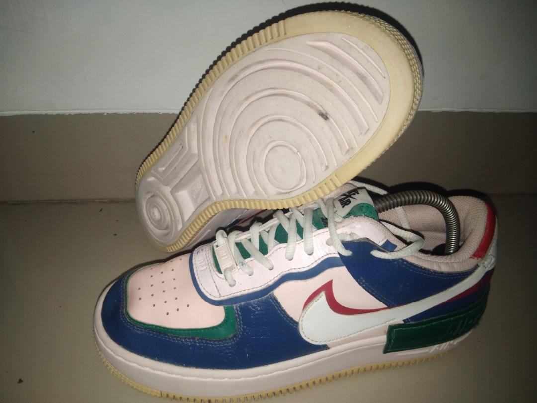 Nike af 1 shadow candy, Fesyen Pria, Sepatu , Sneakers di Carousell