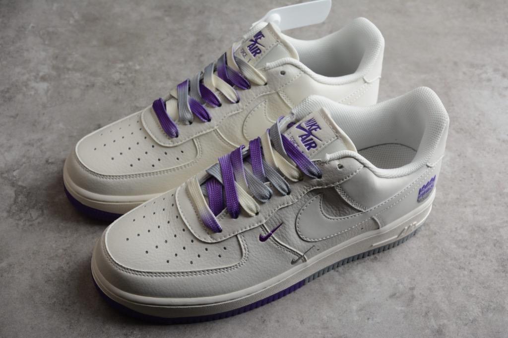 NIKE Air Force 1 LOW White purple shoes Euro 36 45 Men s Fashion