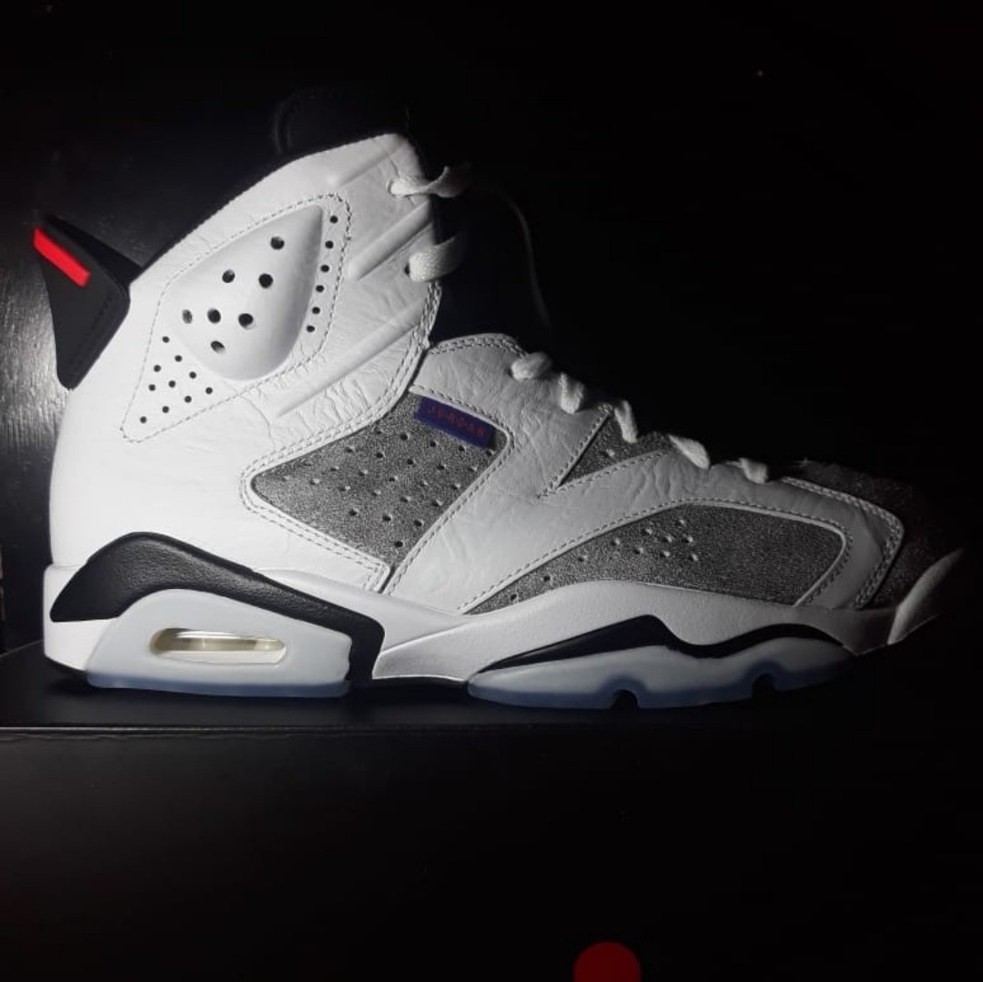 gray jordan 6
