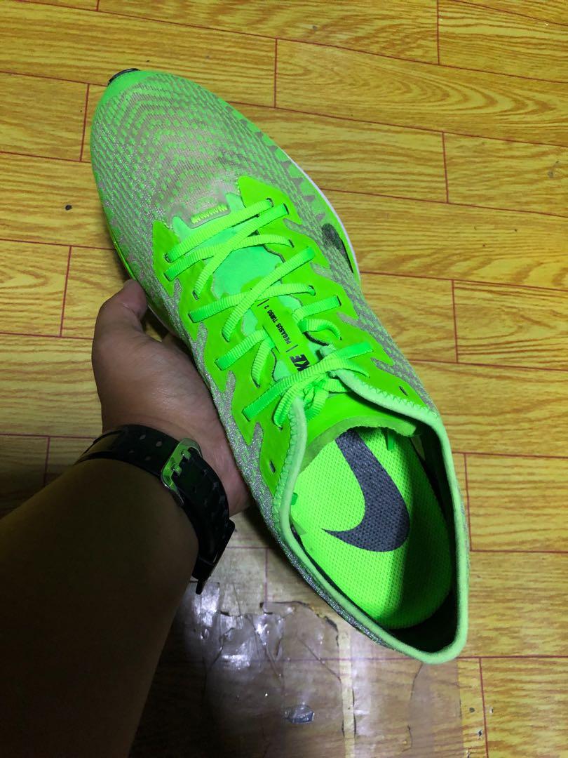 Nike zoom pegasus turbo store 2 men's running shoe green