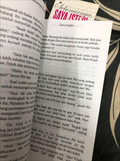 Novel Melayu Sebenarnya Saya Isteri Dia Preloved, Hobbies & Toys, Books ...