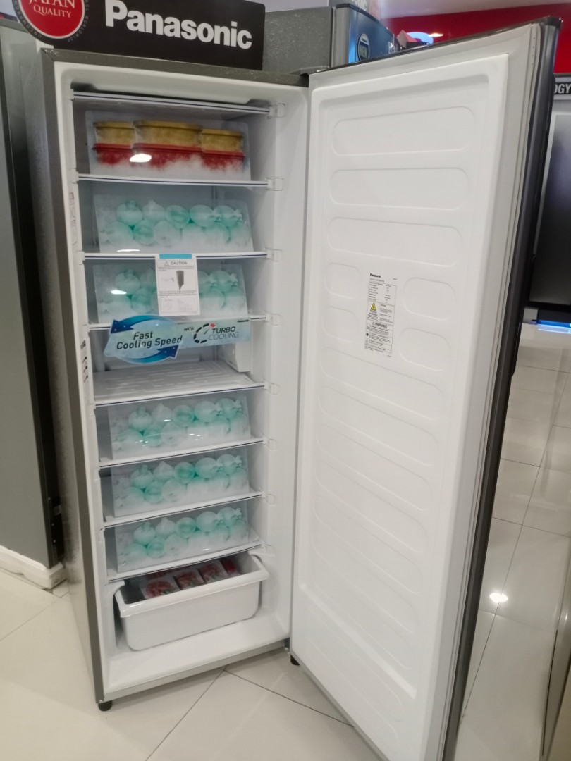 Panasonic upright freezer, TV & Home Appliances, Kitchen Appliances