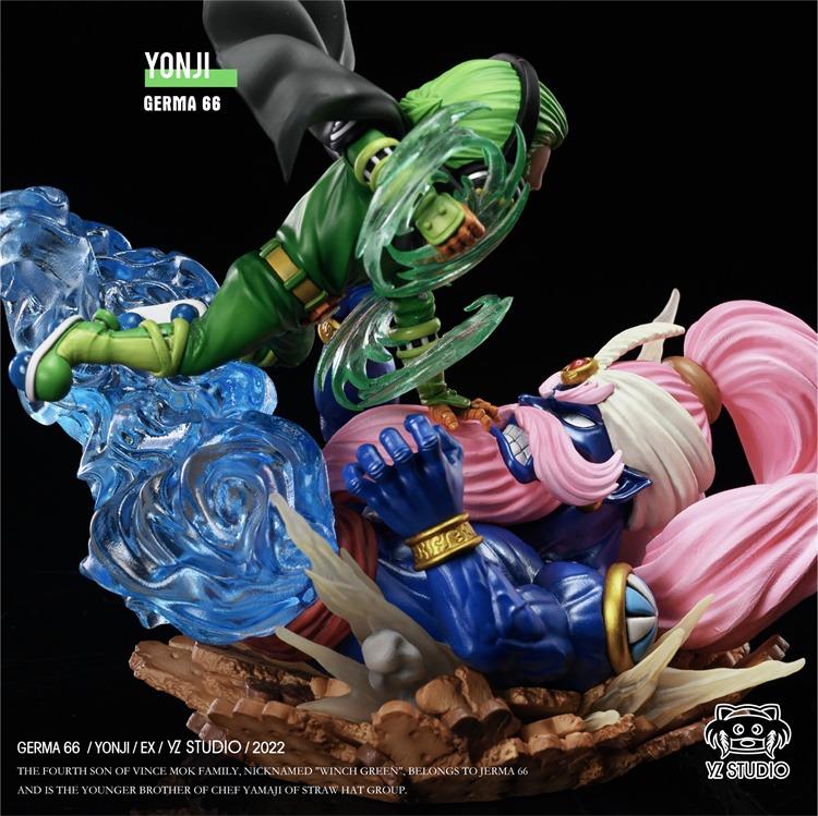 [PO] YZ Studios One Piece Winch Green Vinsmoke Yonji Statues GK