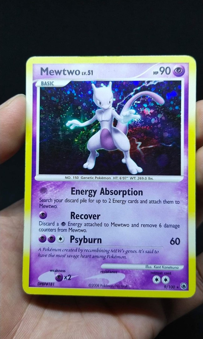 Mewtwo #9 Prices, Pokemon Majestic Dawn