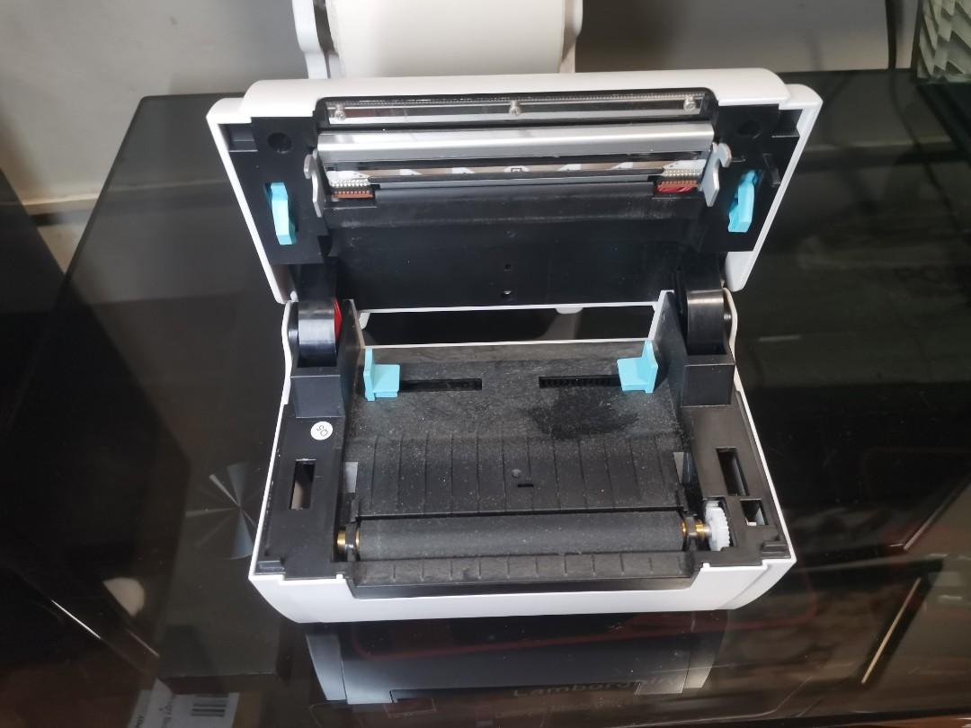 POS 9200 L Waybill Barcode Label Printer A6, Tray, and Thermal Paper