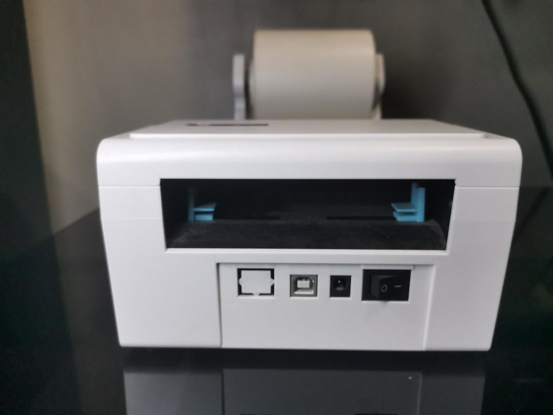 POS 9200 L Waybill Barcode Label Printer A6, Tray, and Thermal Paper