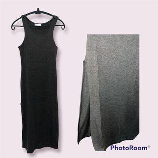 [PRELOVED] Black Slit Dress