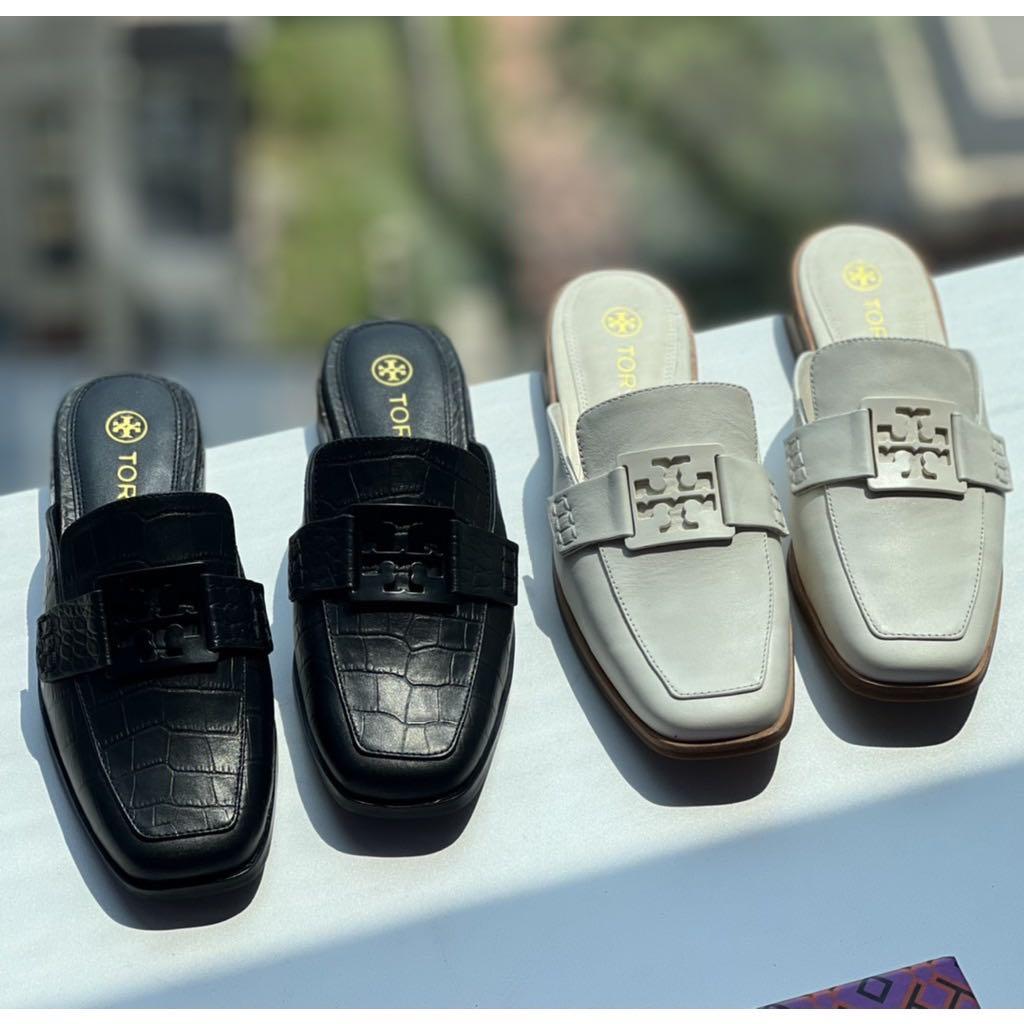 PREORDER: Tory Burch Georgia Mules Shoes, Women's Fashion, Footwear,  Slippers and slides on Carousell