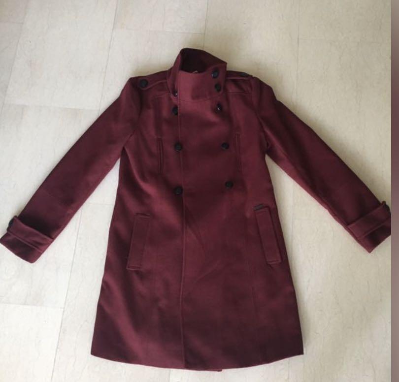 Pull and bear trench coat online