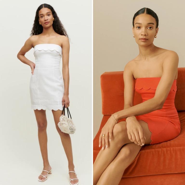 Reformation Isles Linen Dress - in 2 colours!, , & , - Carousell