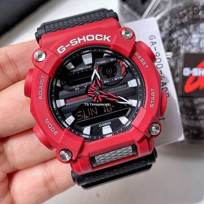 G shock best sale ga 900 red