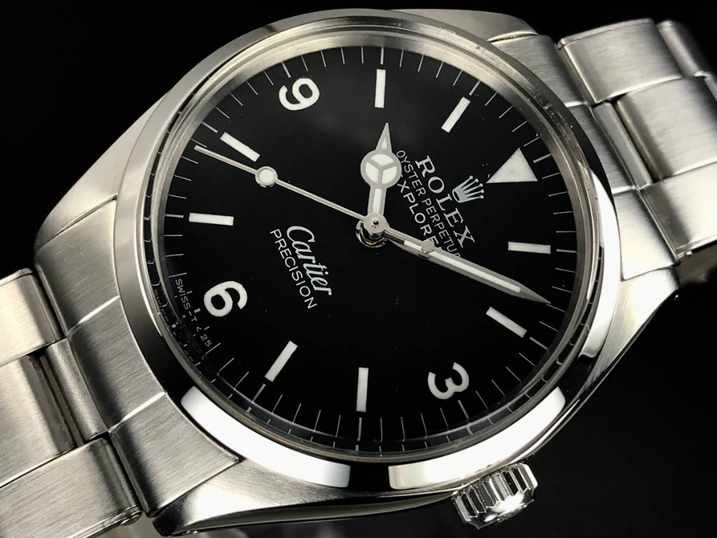 ROLEX Explorer 5500 手錶, 名牌, 手錶- Carousell