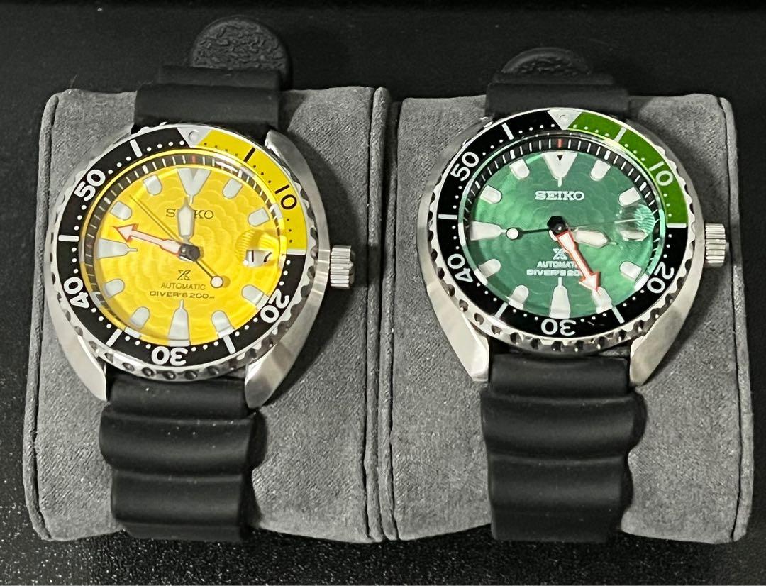Seiko Limited Edition Zimbe No. 10 Mini Turtle SRPD17K SRPD19K