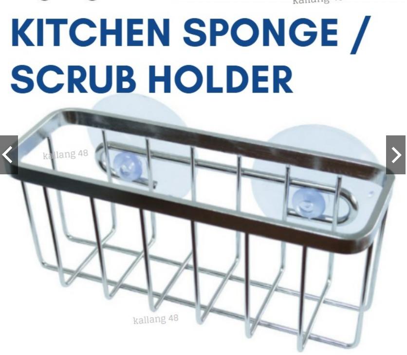 Kitchen sink suction holder