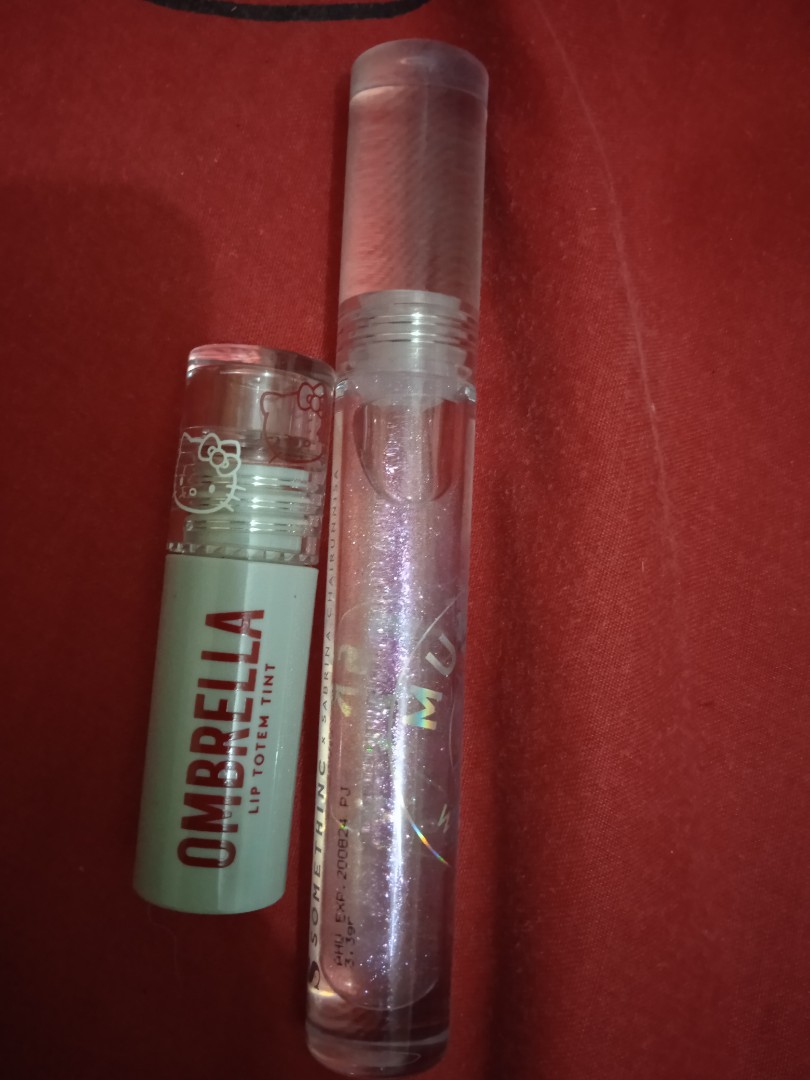 Somethic lip tint dan lip gloss, Kesehatan & Kecantikan, Rias Wajah di