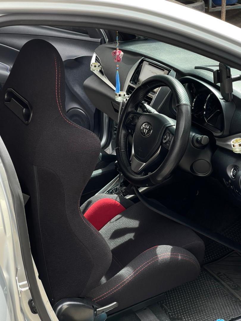 SSCUS SEMI BUCKET SEAT MYVI G3 & YARIS, Auto Accessories on Carousell