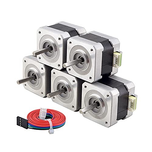 3 Motori Passo-Passo Nema 17 Bipolari 42Ncm - Per Stampante 3D E CNC, Con Cavo E Connettore - Foto 4