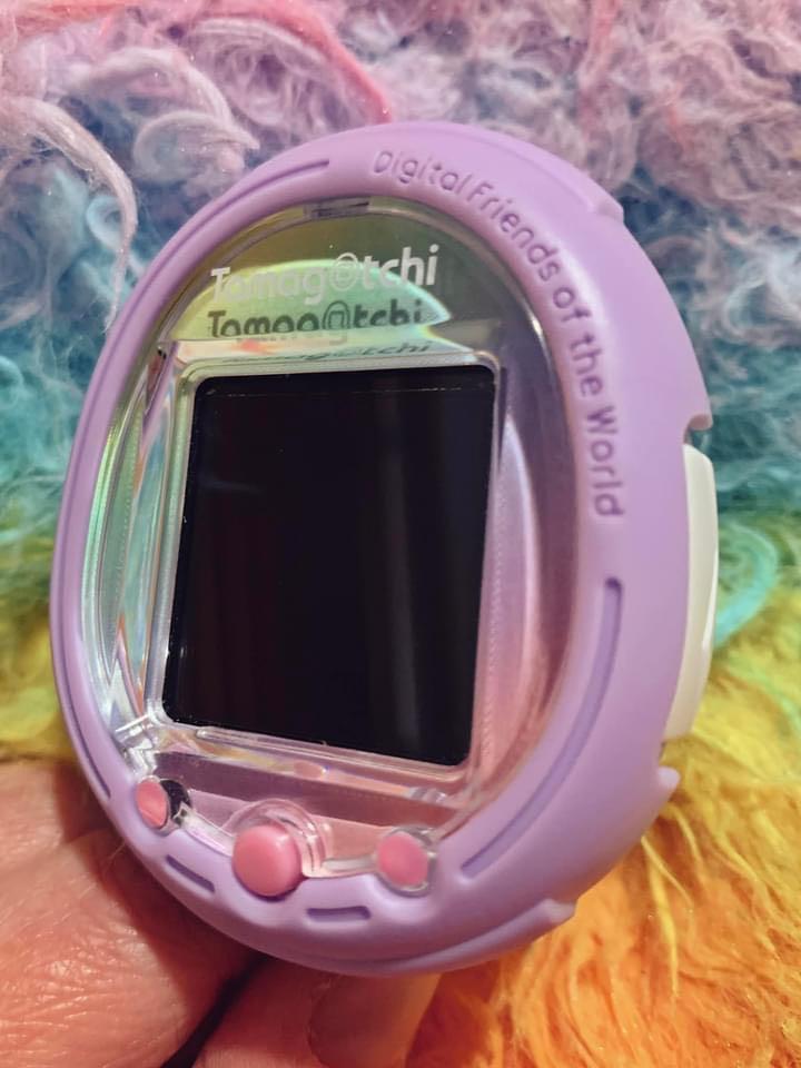 tamagotchi smart watch dreamy purple belt, Women's Fashion, Watches